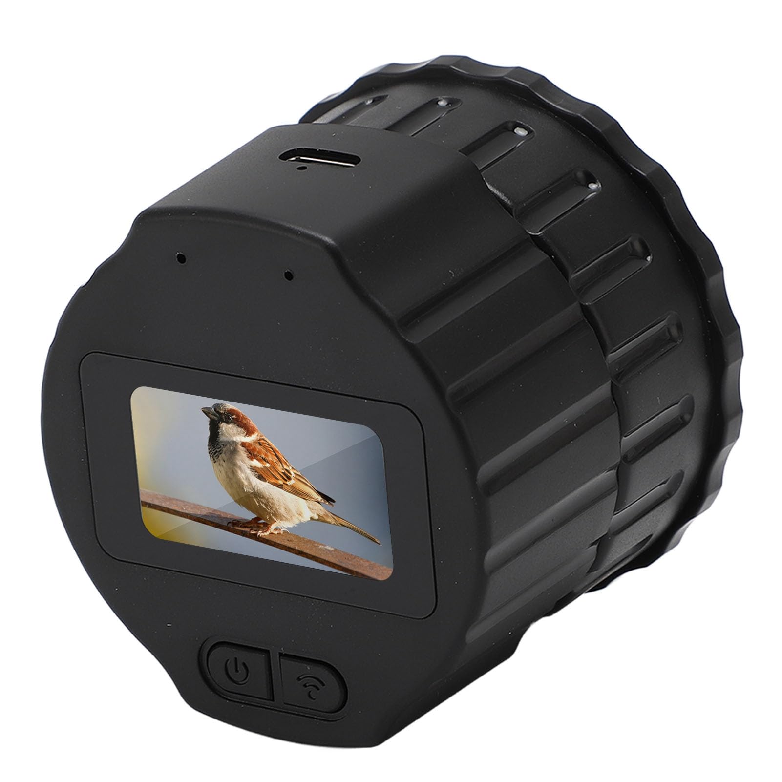 Telecamera Wi-Fi, Fotocamera Oculare Telescopica Digitale da 4 Milioni di Pixel HD Senza Fili, Telecamera Digitale per Ambiti 25mm-50mm, Fotocamera per Astrofotografia,