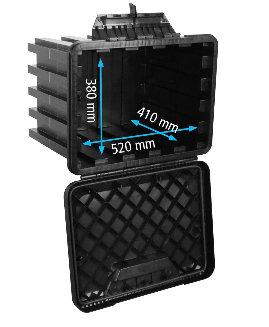 Daken Flink 81305 - Caja de herramientas para camiones (660 x 515 x 460 mm, 92 L)