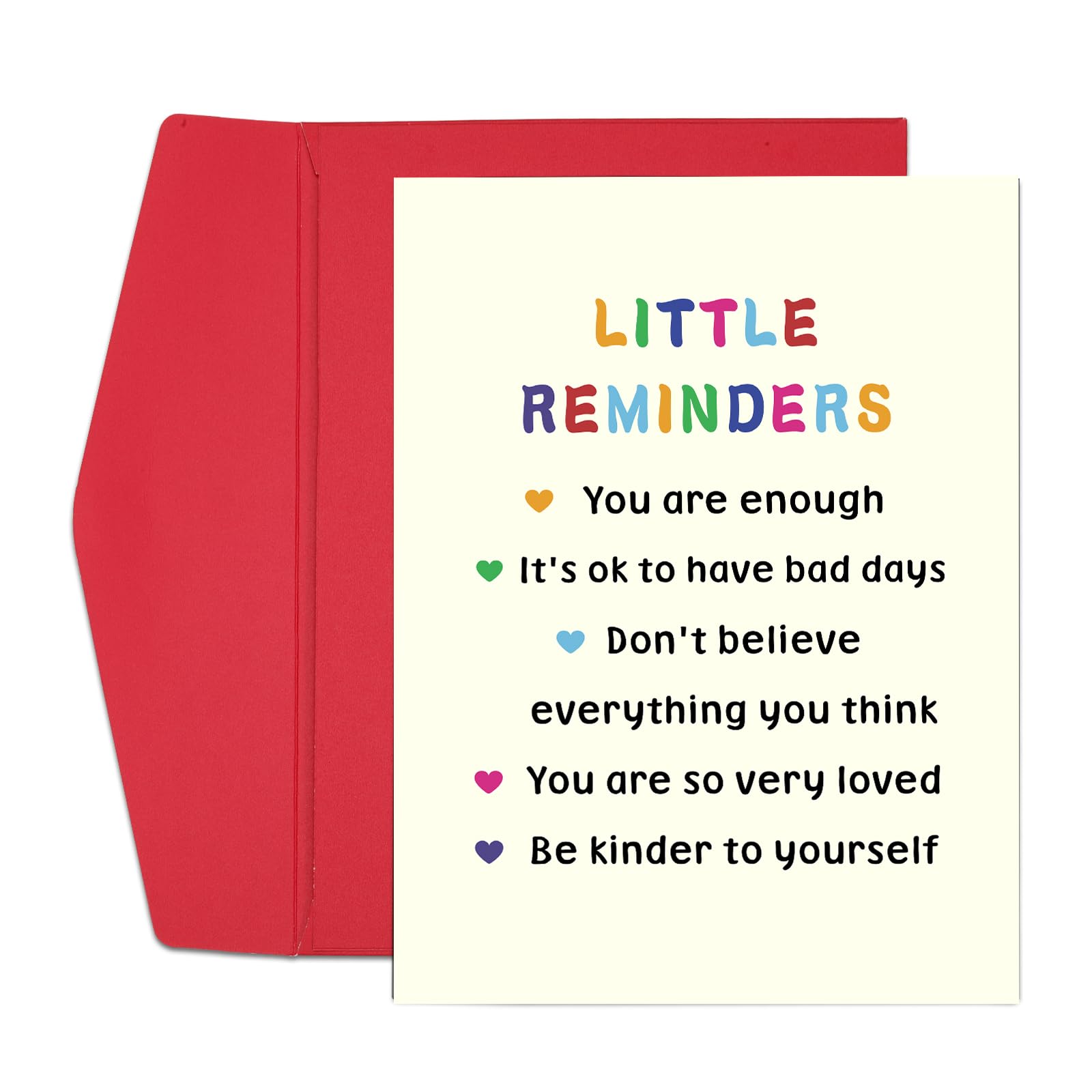 Back to School Supplies for Girls 5th Grade 8th Grade End of Year Student Stuff Little Reminders Card, Proud of You Card for Daughter Son,