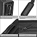 YOUSHARES 180 Slots PU Leather Colored Pencil Case - Large Capacity Carrying Case for Prismacolor Watercolor Pencils, Crayola Colored Pencils, Marco Pens, Gel Pens（Black）