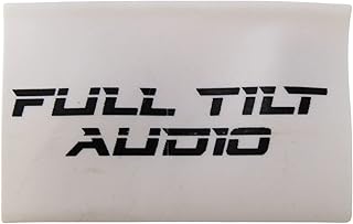 Full Tilt 0/4/8 AWG Gauge Car Audio Cable Protection Heat Shrink (10 Pack) (White, 8 Gauge, 10)