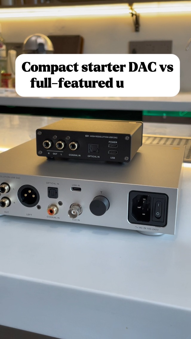 Image of SMSL D1 Hi-Res Audio Dac Rohm BD34352EKV chip Touch Control RCA ouput 768kHz /32bit DSD512 THD+N 0.00038%, Audio DAC Dual USB /Optical /Coaxial Input SNR126dB for Phone /pad /PC /TV /DVD Home Desktop DAC