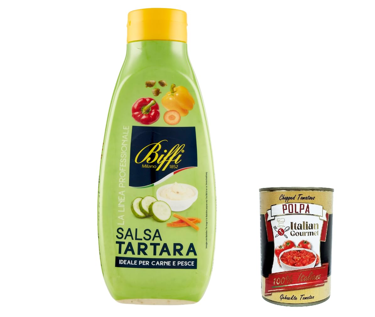 Italian Gourmet Salsa tartara professionale con verdure Gemüse-Dip 3 x 800g