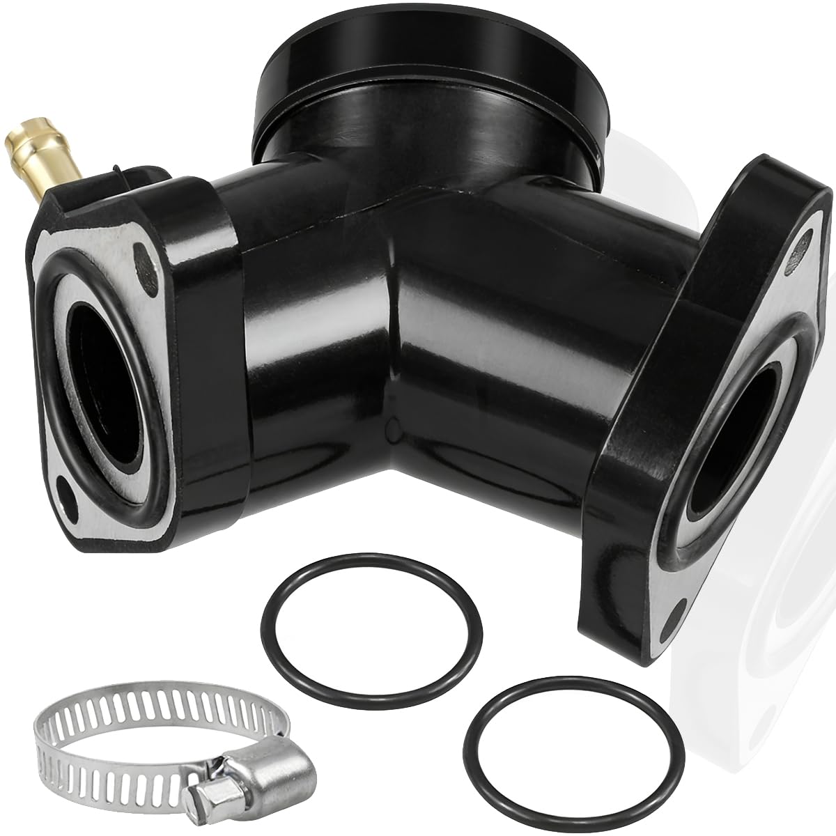 Adaptateur de collecteur d'admission pour carburateur de moto pour Yamaha XV 250 XV 125 Virago XV 240 V Star 250 Route 66 XVS125 Moteur 1988-2011 2UJ-13586-00 4RF-13586-00 4RF-13586-01