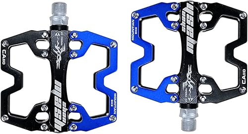 Bicicleta de montaña MTB pedales paralelo bicicleta carretera pedal 916 pulgadas ultraligero plano aleación de aluminio sellado rodamiento con