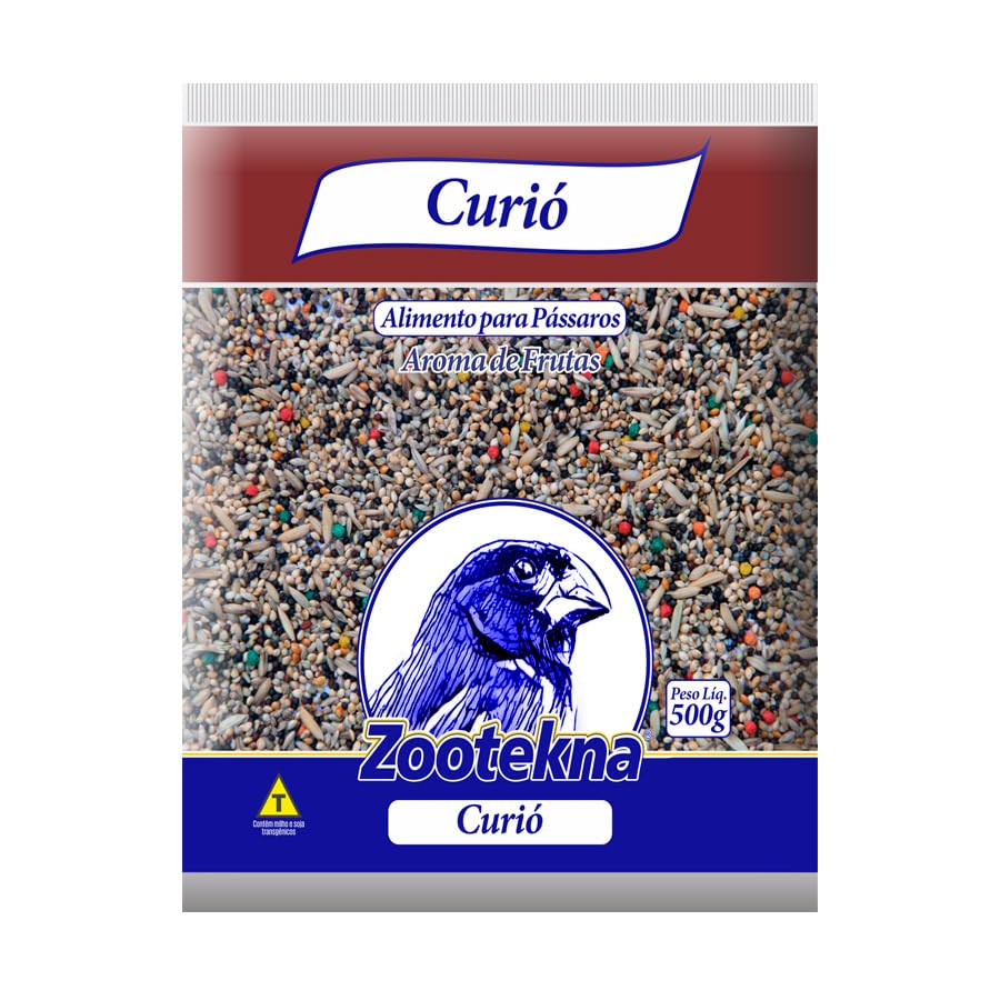Ração Zootekna para Curió Mistura de Sementes - 500 g