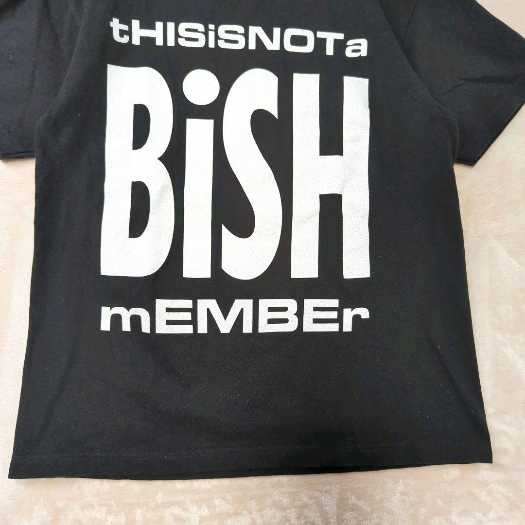 Amazon.co.jp: BiSH クリーニングスタッフ Tシャツ ブラック Mサイズ