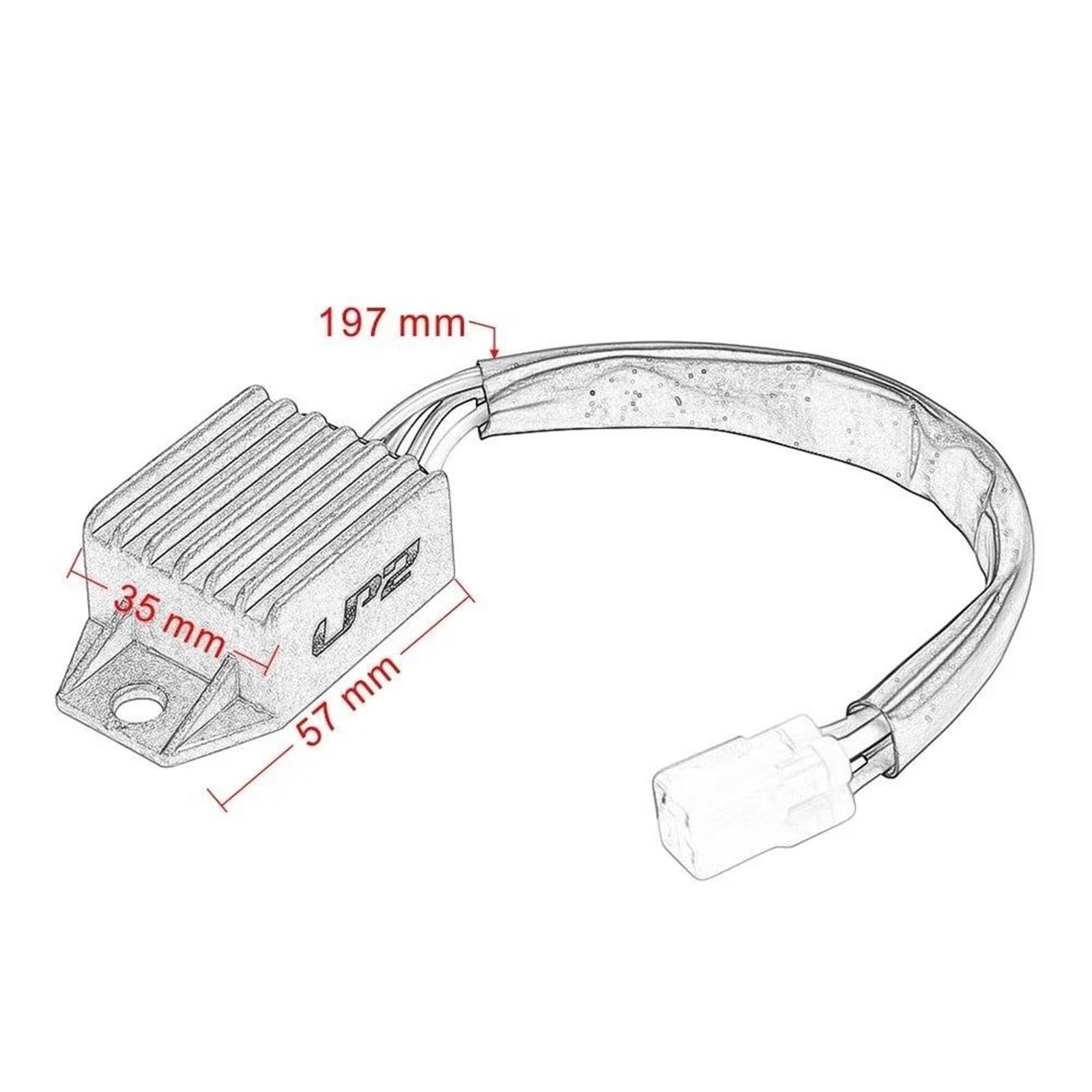 Bobina Statore Raddrizzatore Regolatore Moto Per CRF250X 2004-2017 SH728AA(Style 3)
