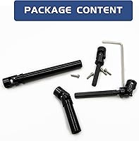 Vista 7 de Eje de transmisión RC Eje central delantero trasero de acero para SCX24 Gladiator AXI00005 Piezas de actualización axial 1/24 RC Crawler Car