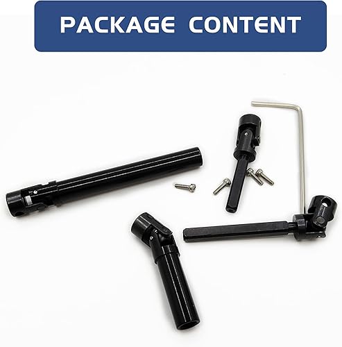 Miniatura 7 de Eje de transmisión RC Eje central delantero trasero de acero para SCX24 Gladiator AXI00005 Piezas de actualización axial 124 RC Crawler Car