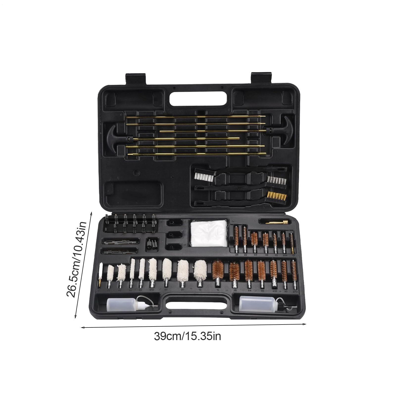Kit de Nettoyage d'Outils - 1200g Brosse Multi-usage Portable Nettoyeur d'Atelier Durable, Kit Réutilisable, Boîte de Rangement Compacte | Parfait pour le Coffret de Set de Brosses Simple et Résistant