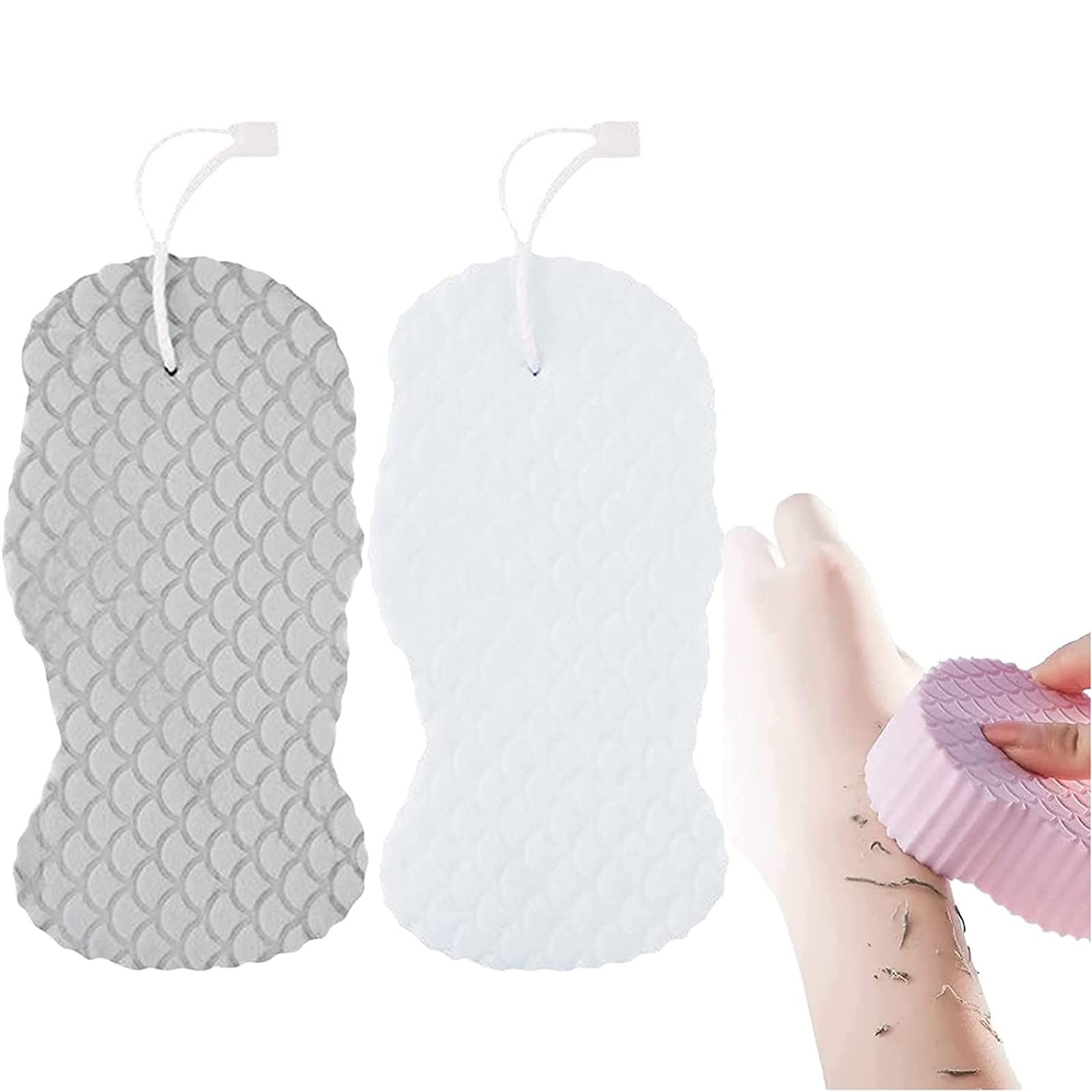 Esponja de baño y ducha exfoliante 3D para un spa relajante en casa 8