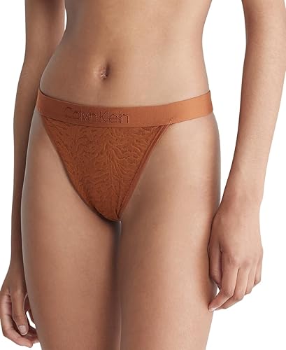 Calvin Klein Calvin Klein Tanga Intrinsic sin forro de pierna alta para mujer