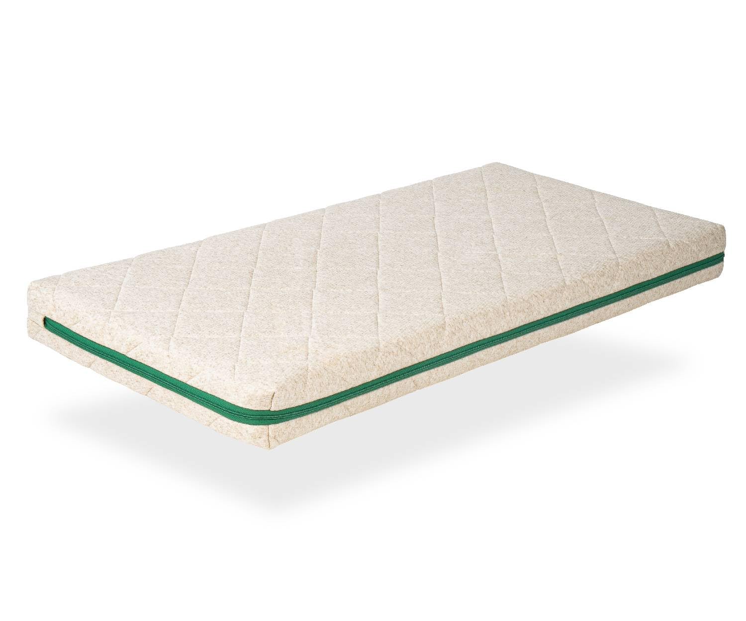 DORMISSIMO Materasso in lattice 60X120 Altezza 11 cm, 100% Lattice e cocco. Dalla copertina. Tessuto 100% organza