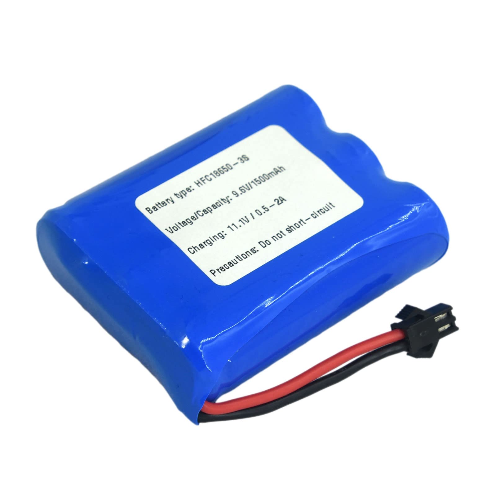 Batería de 9,6 V 3S 1500 mAh de vida SM2P macho enchufe positivo para coche RC camión carreras lancha de velocidad