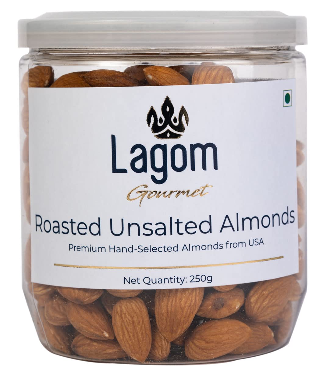 See full amazon price history chart for Lagom Gourmet Roasted Unsalted Almonds 250g | No Salt | Dry Roasted | No Oil Used | Roasted To Perfection | No Preservatives | No Artificial Flavors | Gluten Free | Vegan | Non GMO | Nuts Dry Fruits | California Almonds | Unsalted Almonds | Badam Lagom Gourmet Roasted Unsalted Almonds 250g | No Salt | Dry Roasted | No Oil Used | Roasted To Perfection | No Preservatives | No Artificial Flavors | Gluten Free | Vegan | Non GMO | Nuts Dry Fruits | California Almonds | Unsalted Almonds | Badam (B0B74PT8HB) Amazon Price History, Amazon Price Tracker