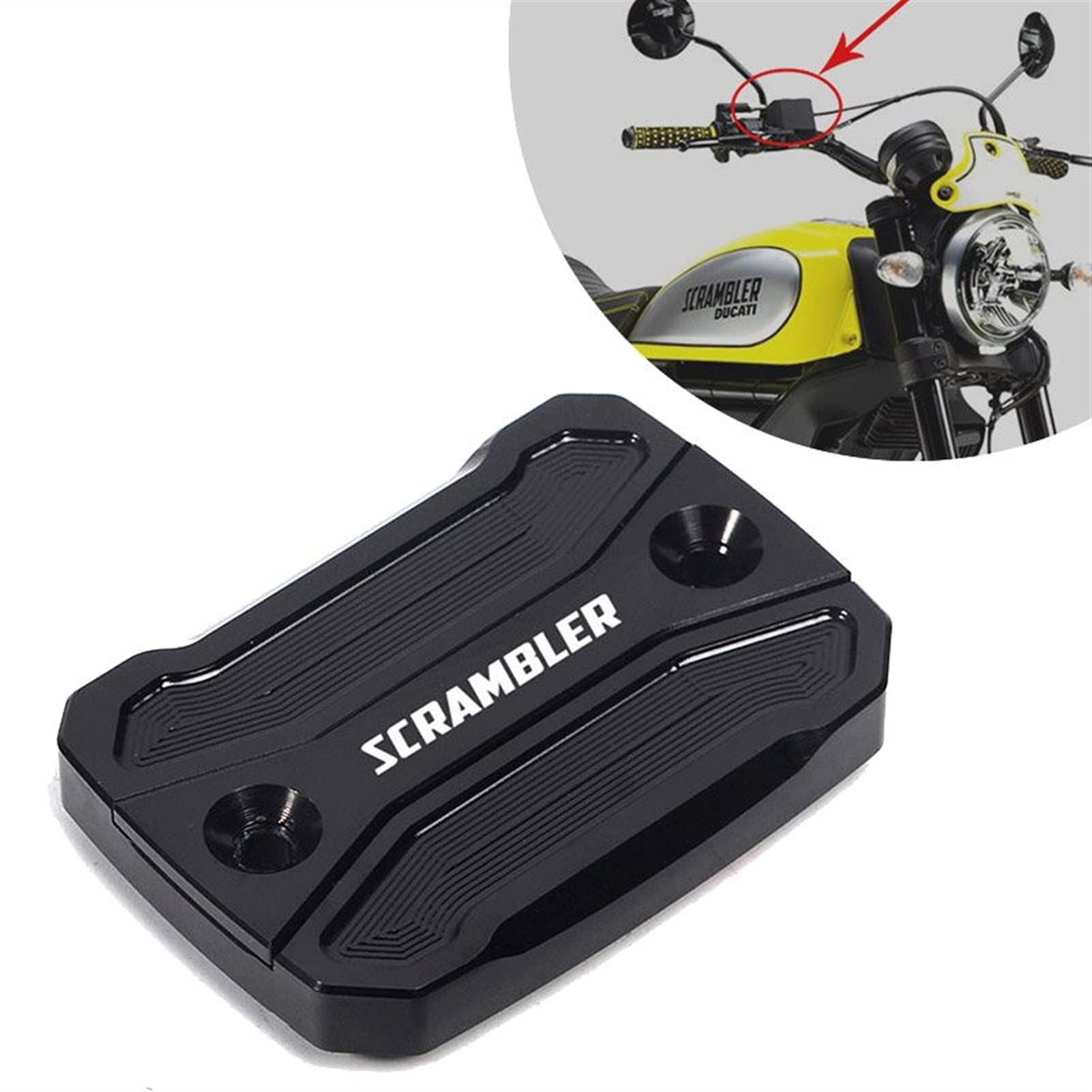Supporto Per Serbatoio Olio Freni Motocicletta - Montaggio Semplice Senza Attrezzi, Compatibile Con Molti Modelli - Foto 4