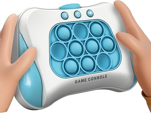 Miniatura 4 de Fiarfiar Juguete electrónico de mano para juegos de prensa, consola de rompecabezas, juguete de descompresión, juguete de burbujas para niños