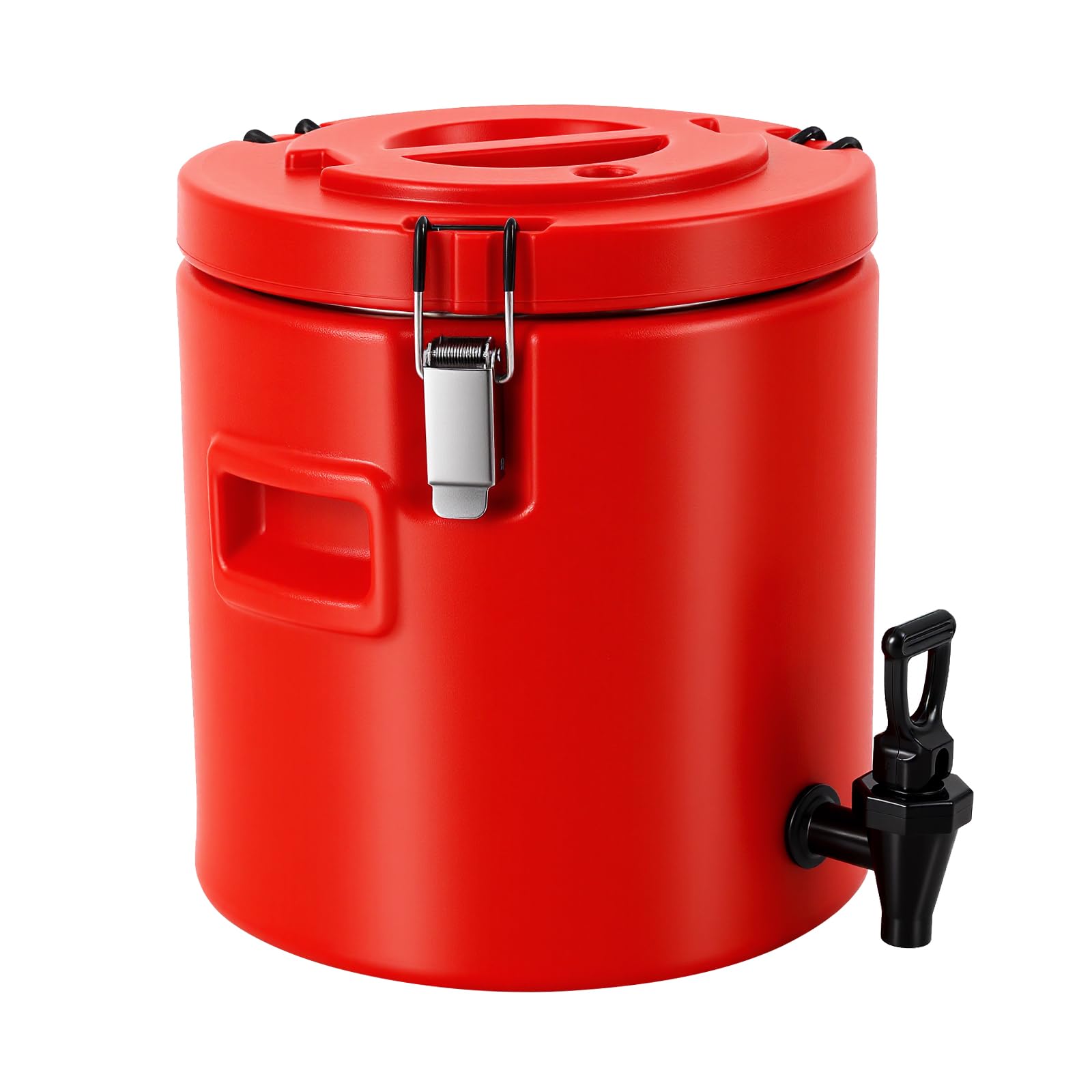 Dispensador de bebidas aislado de 10 L, dispensador de agua fría y caliente