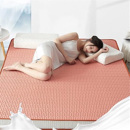 Miniatura 2 de UXZDX - Colchoneta plegable de látex 95D de rebote lento funda de algodón tatami colchas de 635in de grosor color  24in tamaño 591 x 748in