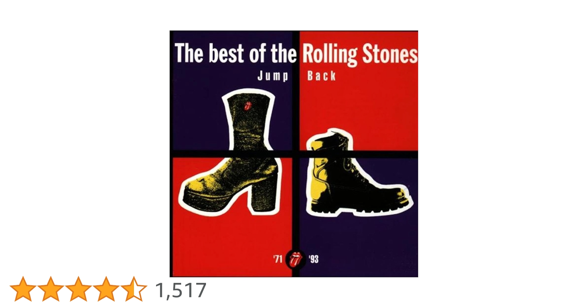 Amazon.co.jp: Jump Back - The Best Of The Rolling Stones 71-93