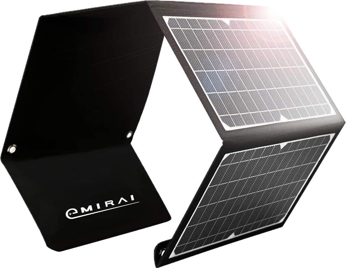 Amazon | e+MIRAIイープラスミライEMRS30 Portable Solar Panel