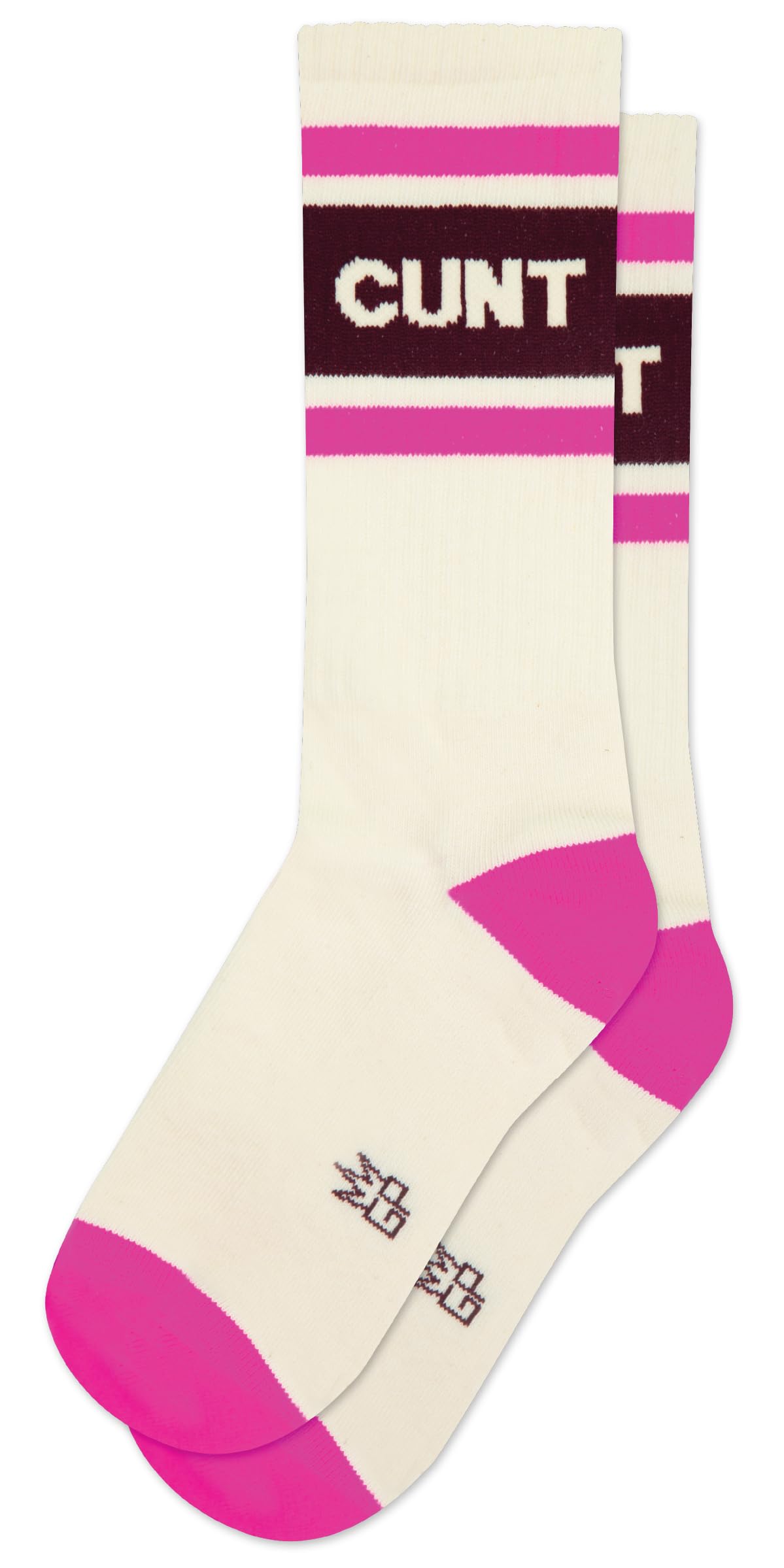 Gumball Poodle Unisex Novelty Crazy Gym Crew Socks For Men, Women And Teens, (Made In The Usa) Fit A Women’s Size 6 To Men’s Size 15, 6-15