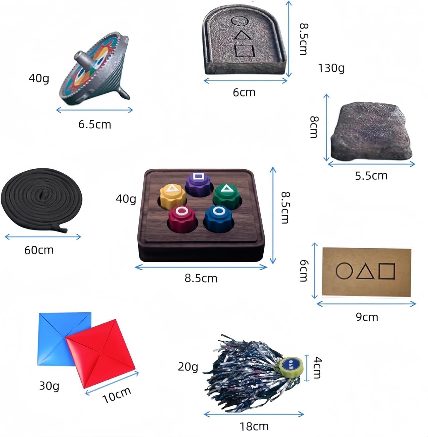 Amazon | イカゲーム韓国民俗ゲームセット イカゲームシリーズセット