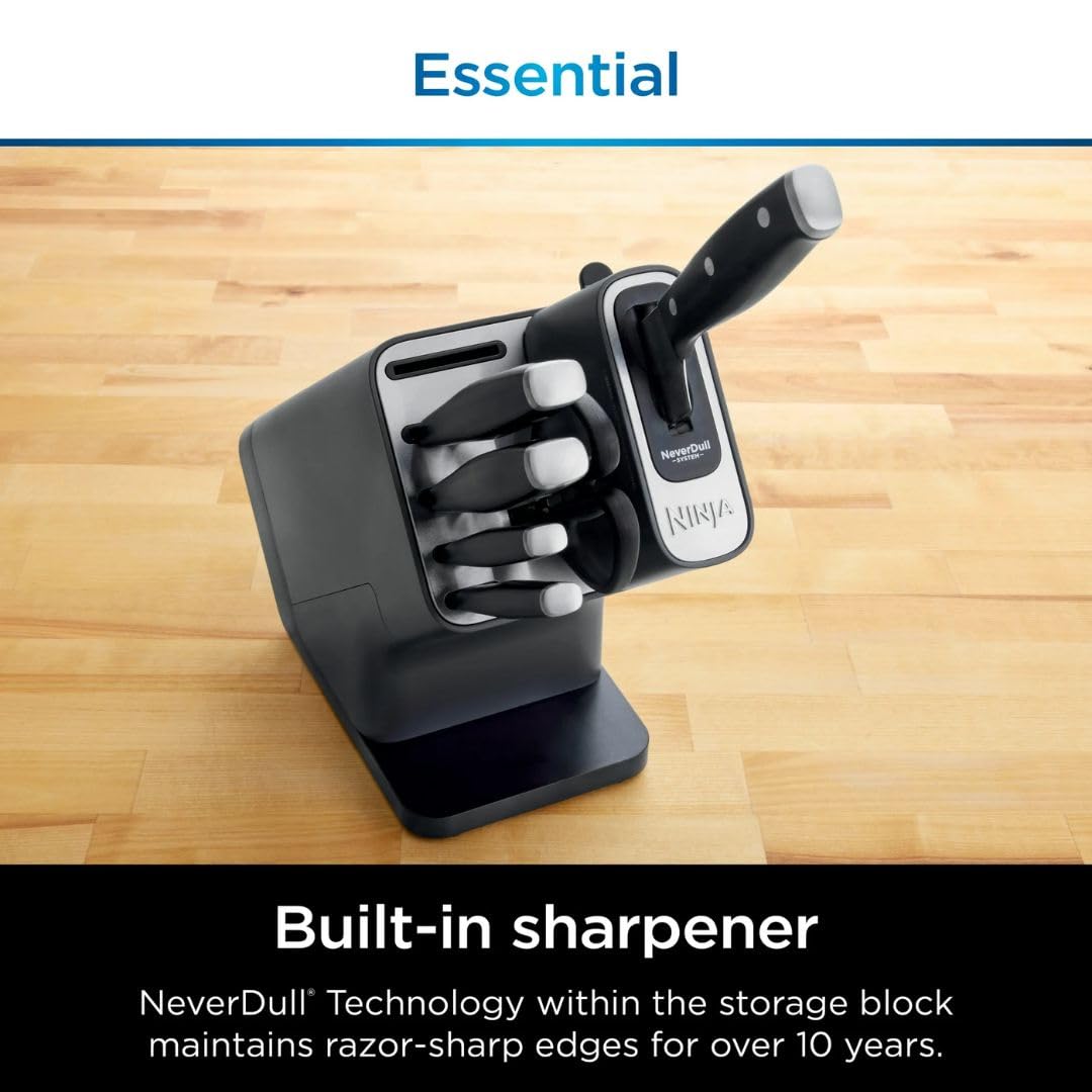 Amazon.com: Ninja NeverDull 7 Piece Knife Set with Built-in