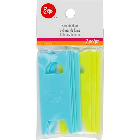 Boye Light and Medium Weight Yarn Bobbins for Knitting and Crochet