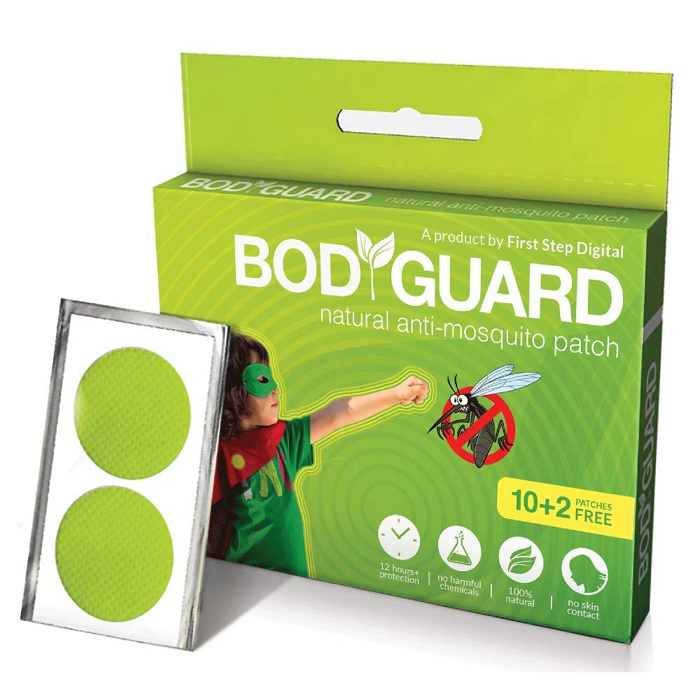 BodyGuard Anti-Mosquito Patches, 12 Pieces (Pack of 1)