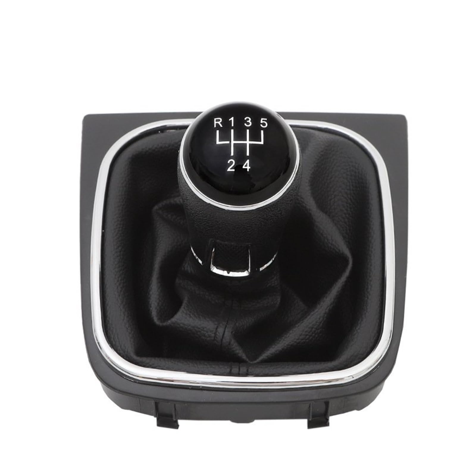 ZYINCEN Speed Gear Shift Knob for VW for Golf MK5 MK6 R32 for GTI 2004-2009 Manual Gear Shift Knob Shifter Lever Head Replace(Black,for 5 Speed)