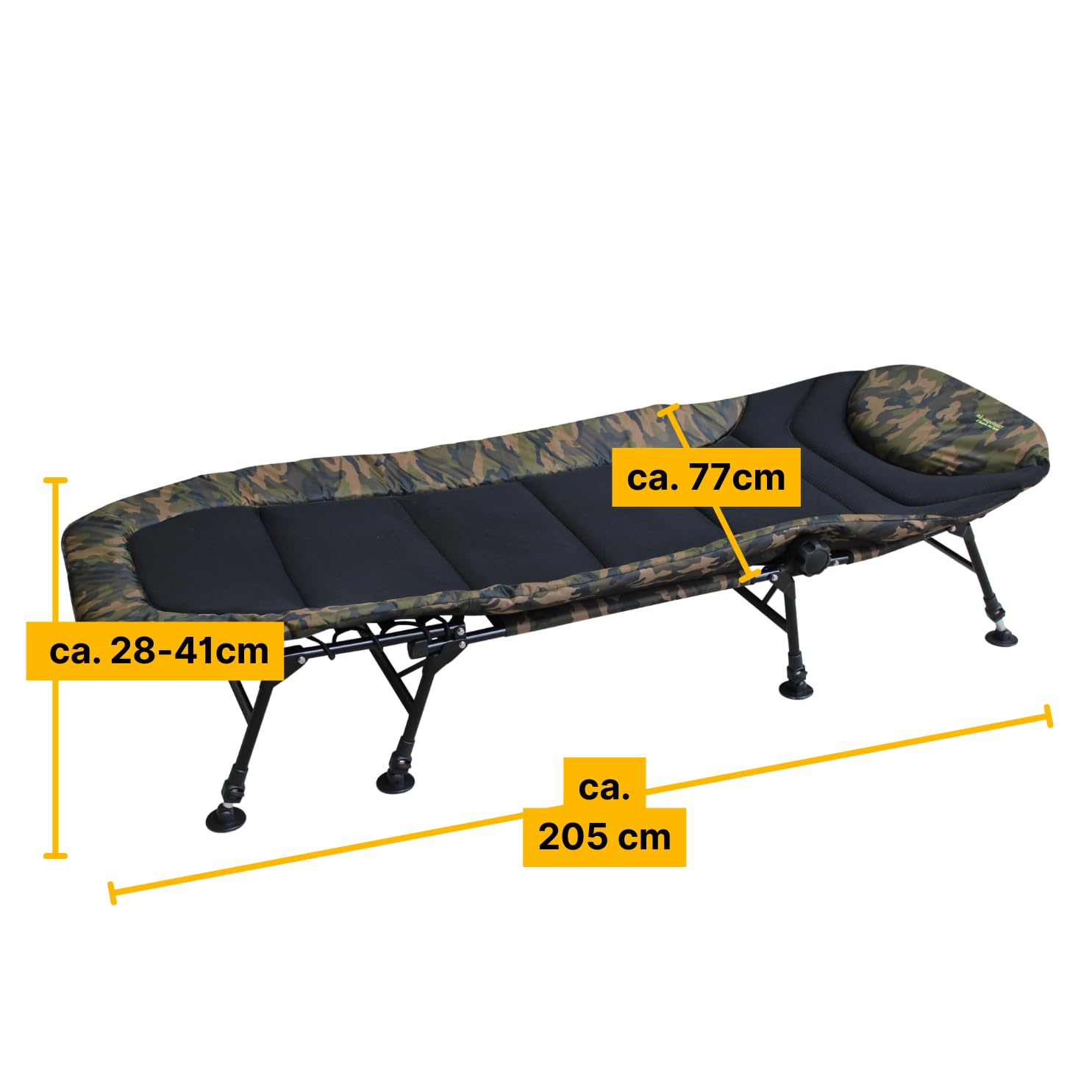 MK-Angelsport Angel Camilla MK flatsize X de Pro – Tumbona Cama de Invitados