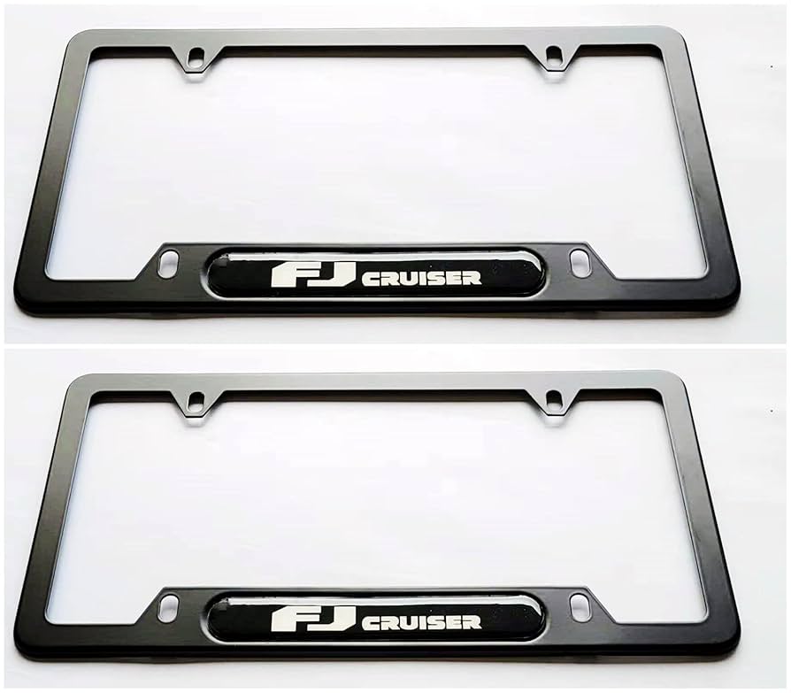 トヨタ　fjクルーザー　ナンバープレートブラケット FJクルーザー/TOYOTA/トヨタFJ-CRUISER純正USナンバープレート