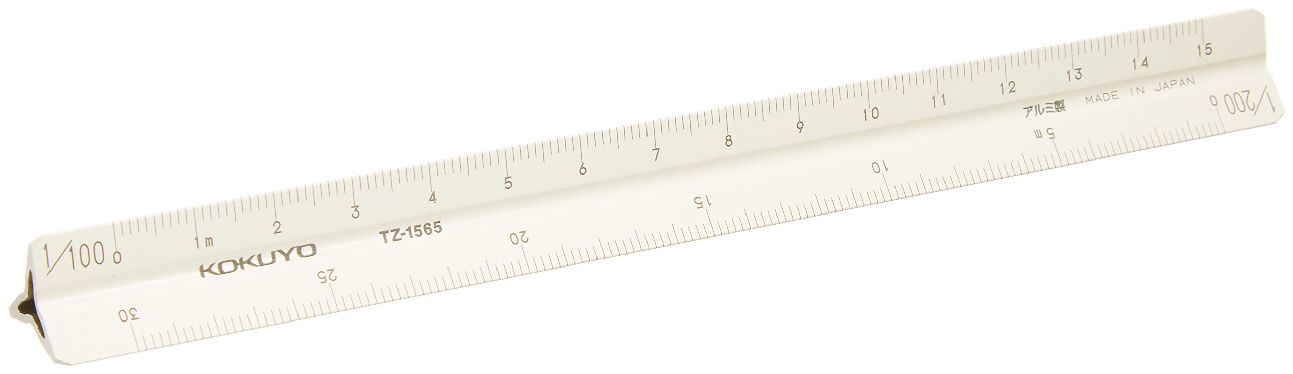 Amazon | コクヨ 三角スケール アルミ ポケット用 15cm TZ-1565 | 定規