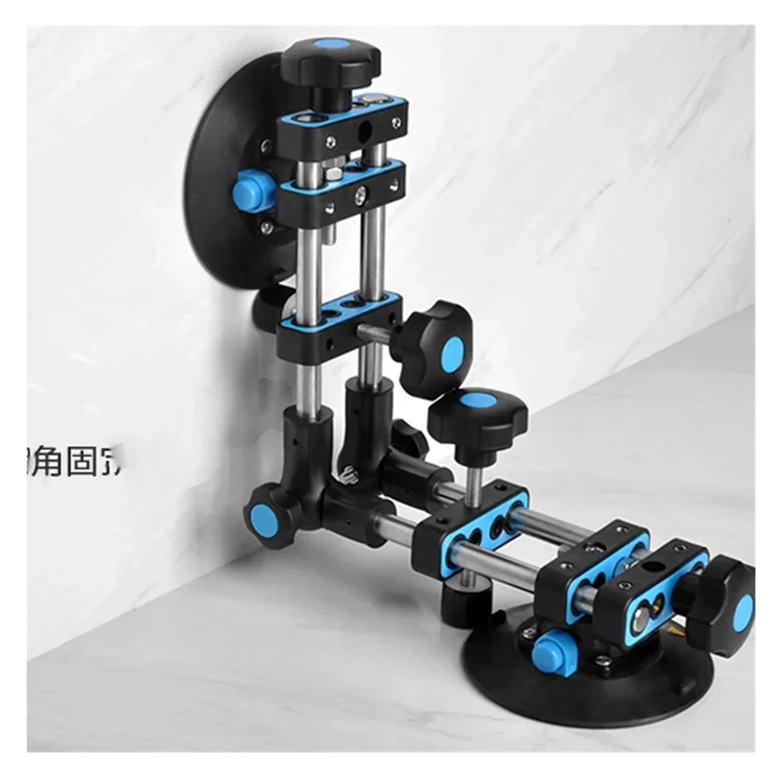 Suction Cups for Glass, 90-180 Degree Manual Stone Jointing Tool Tile Joint Vacuum Seam Setter for Ceramic Bar Table Suction Cups,Granite & Glass Lifting