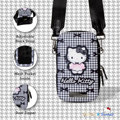 Image of Sonix x Sanrio Phone Pouch - Universal Smartphone Purse and Wallet, Crossbody and Shoulder Bag | Hello Kitty Butterfly
