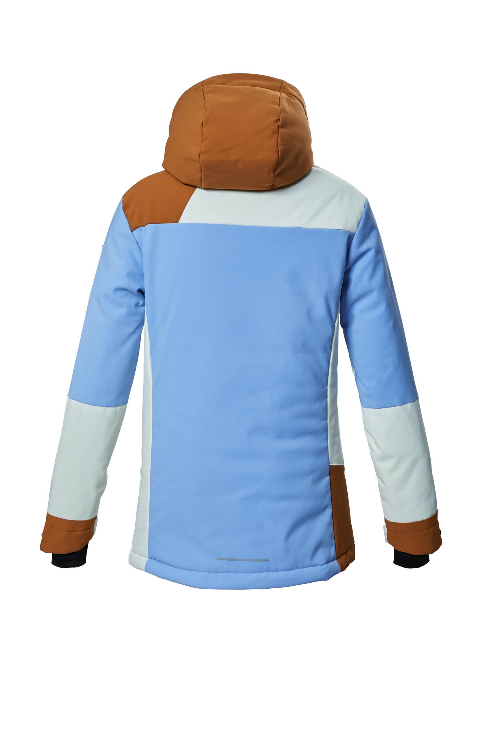 Killtec Ksw 403 Grls Ski Jckt Chaqueta de esquí/chaqueta funcional impermeable con capucha y protector de nieve Niñas