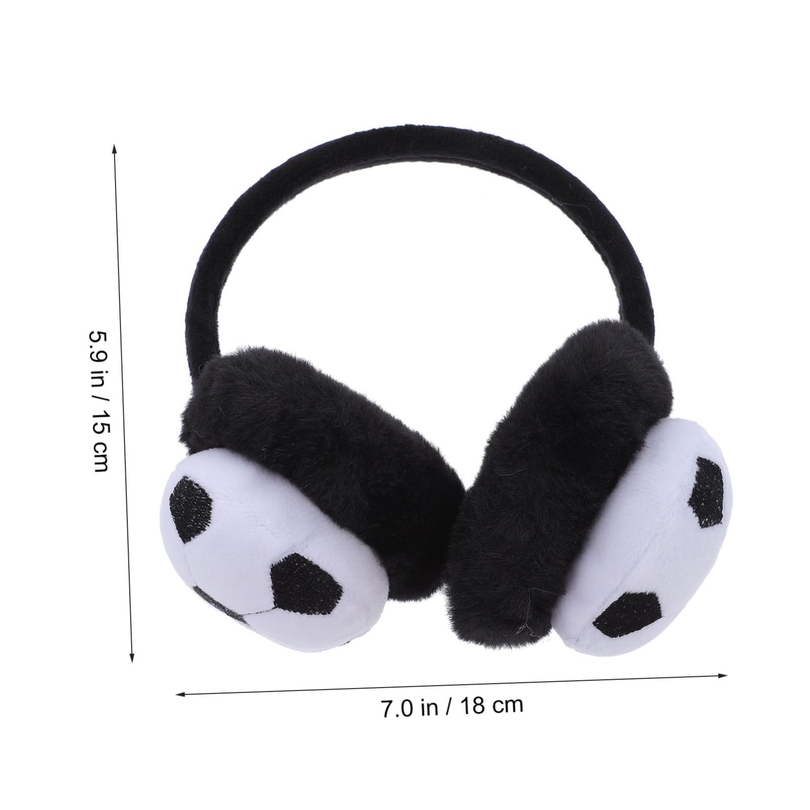 VALICLUD Plush Warm Earmuff for Boys and Girls Winter Ear Warmers Outdoor Ear Covers Windproof Ear Protectors for Cold Winter