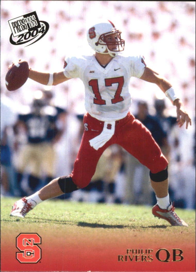 2004 Press Pass Gold Football Card #G8 Philip Rivers