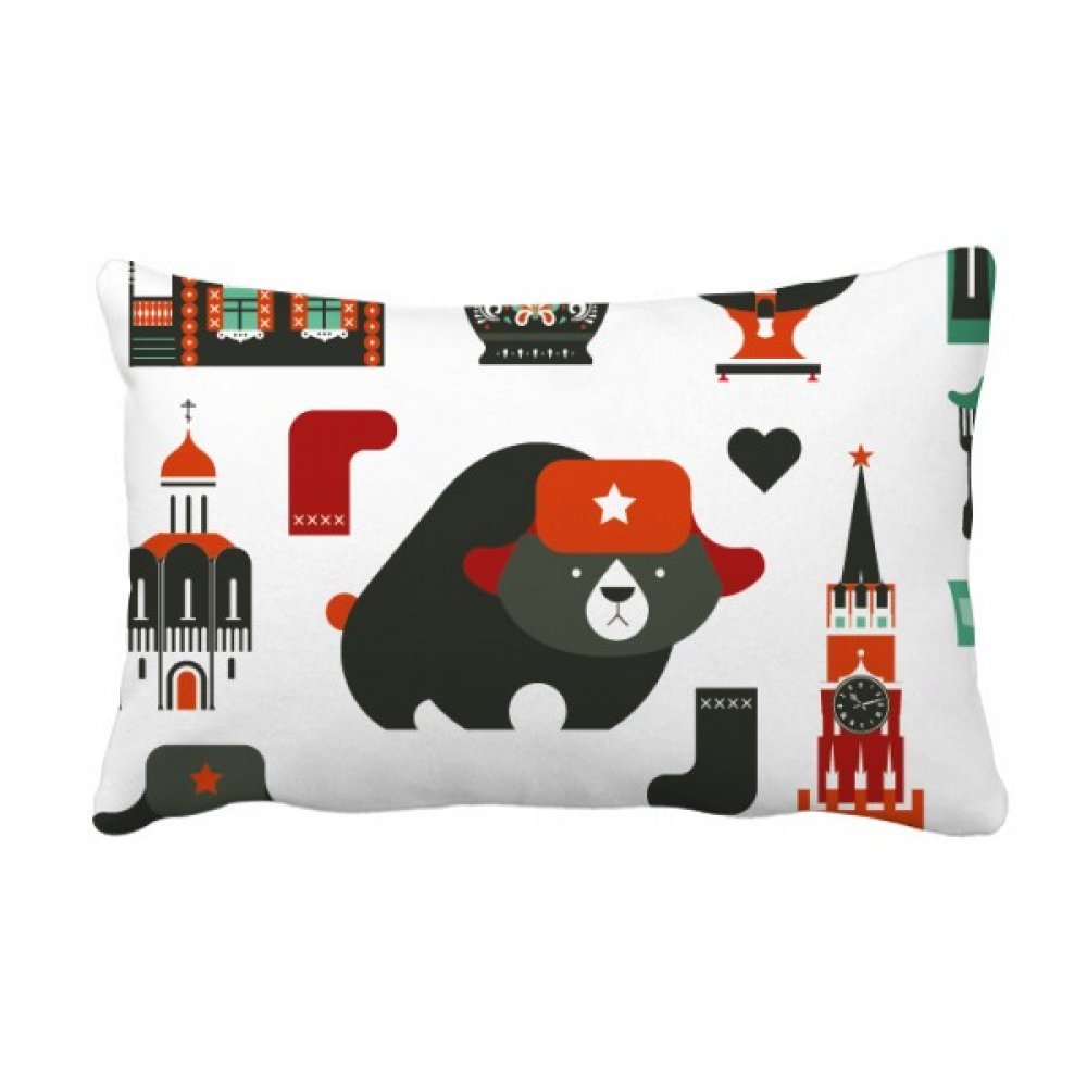 Coussin ours vodka accordéon pouces russe, une idée cadeau originale pour déco de canapé