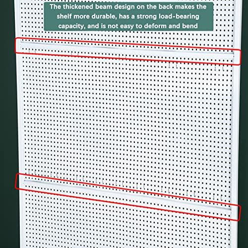 Genérico Estante de Pared para Herramientas, Taladro, Juego de Llaves, Soportes, Paneles y Unidades de Tablero Perforado para Equipamiento de Tiendas minoristas, Almacenamiento y organización del Hog