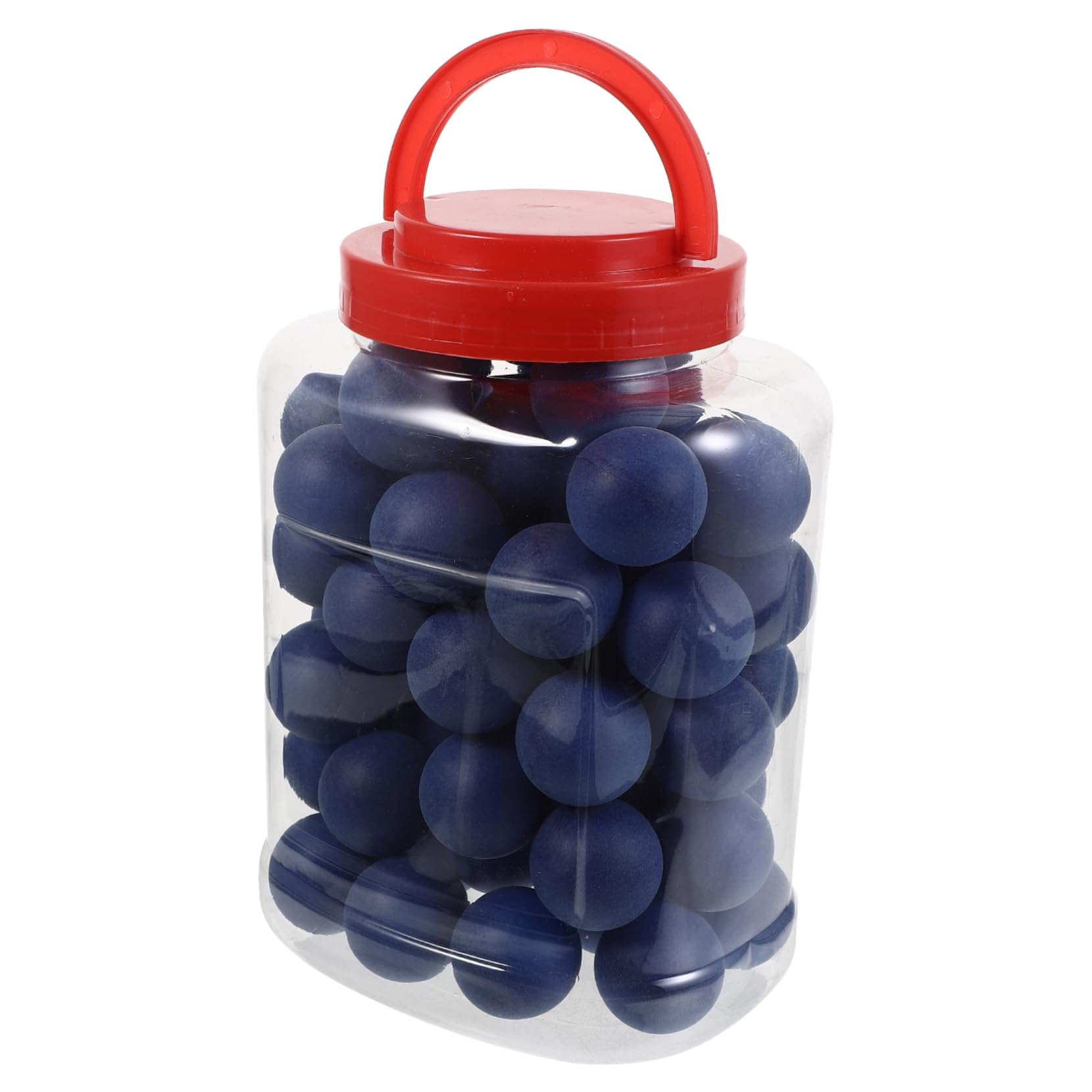 KICHOUSE 60 Pack 40mm Pong Balls Table Tennis Balls for Sports Enthusiasts Plastic Easy to Carry Great for Levels Random