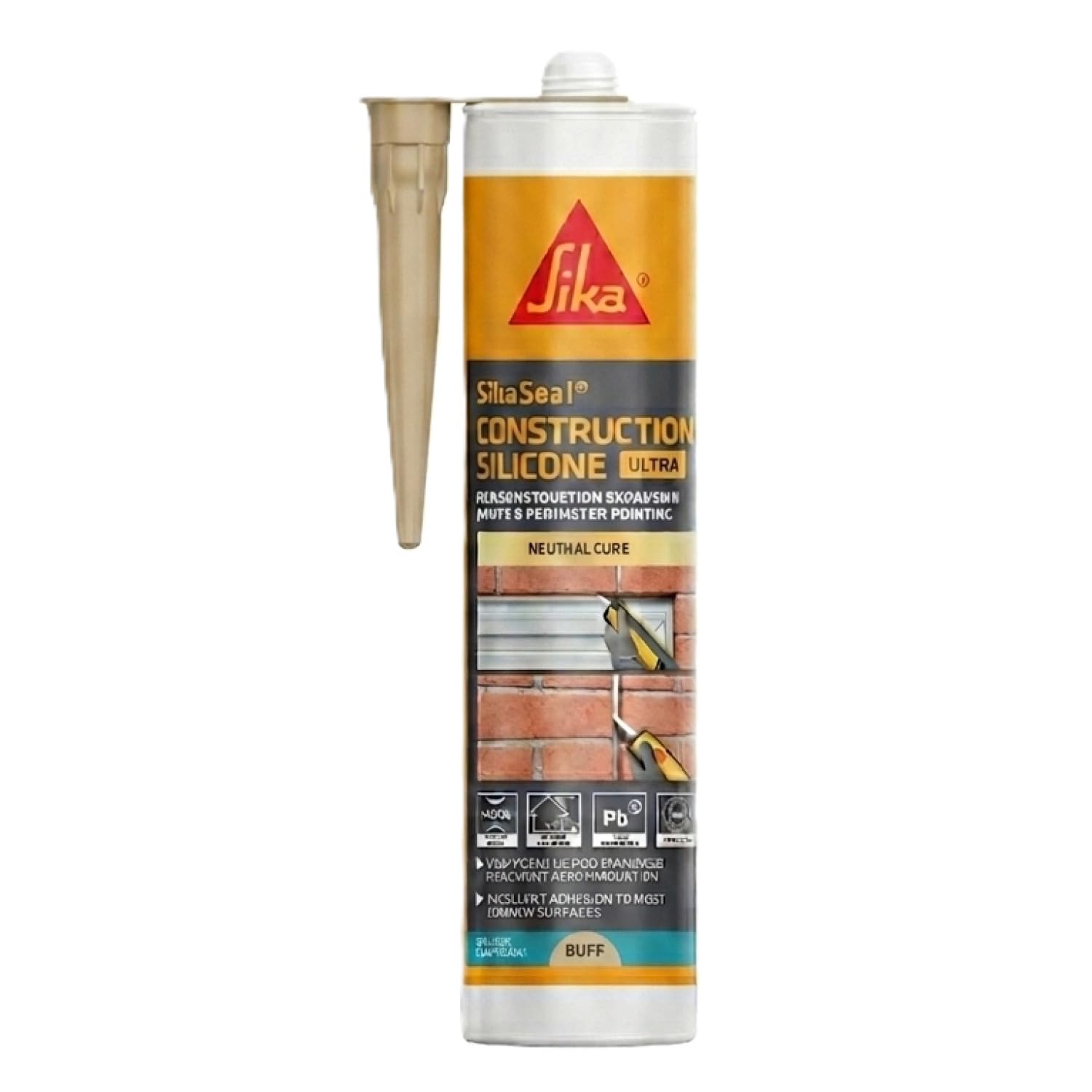 Everbuild Buff Builders Silicone Sealant