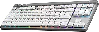 Logitech G G515 Lightspeed TKL Profile Wireless Gaming Keyboard, LIGHTSYNC RGB, Ultra-Flat Profile without Numeric Keypad,…