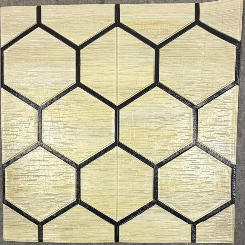 Image of Barebeauty 3D Wall Panel Wallpaper, Self Adhesive PE Foam Brick Sticker, Waterproof Wall Covering for Home Decor, 70 x 70 cm (Pack of 10, 52.7 Sq. Ft. Approx)