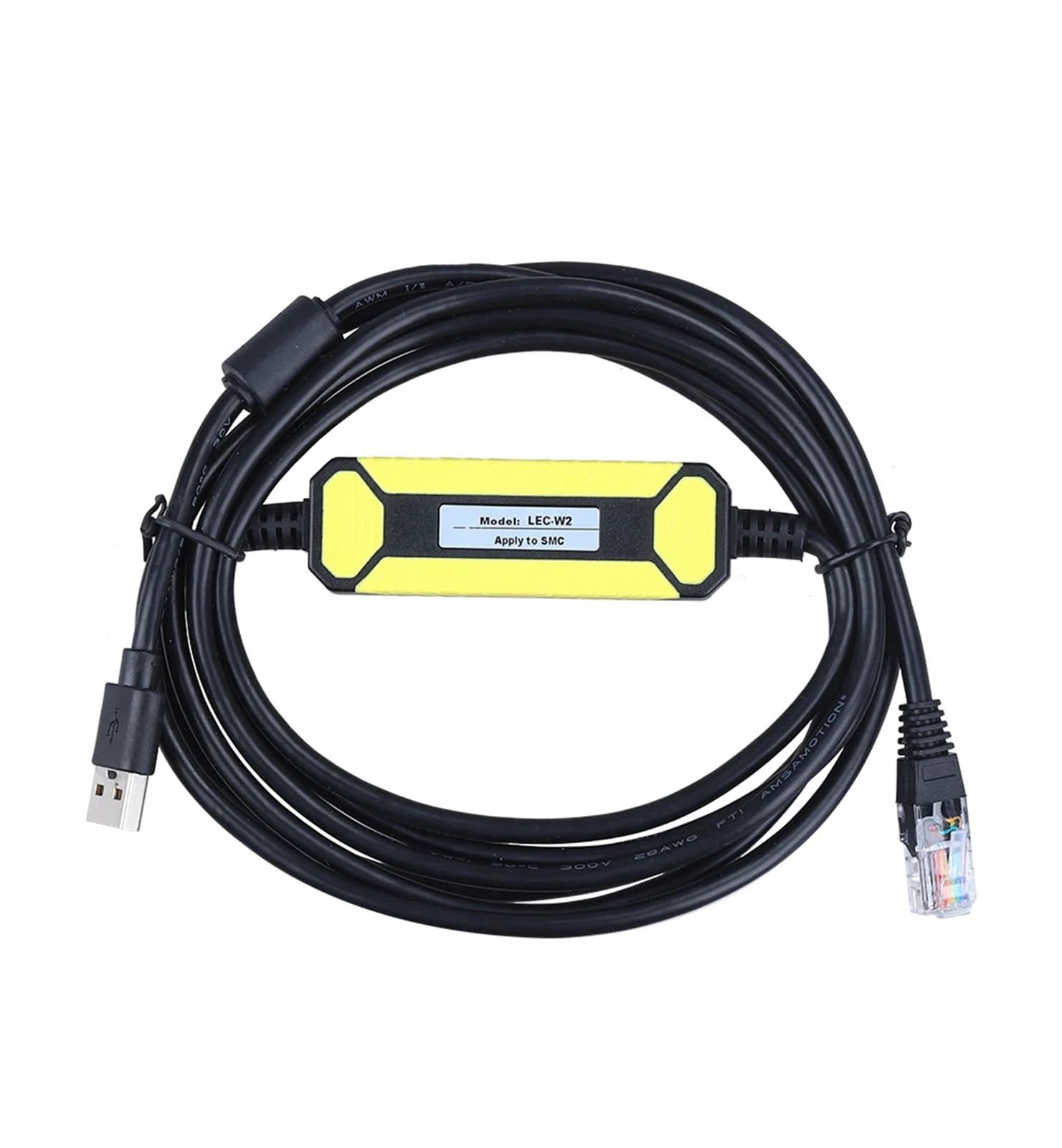 LEC-W2 for Controlador de Cilindro eléctrico SMC, Cable de Descarga USB for Ordenador, Cable de depuración