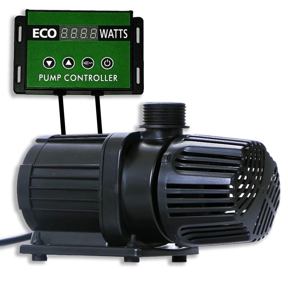 Eco-Filtration Hsbao Variable Flow Dc Pond Pump – Energy-Efficient & Adjustable Pond Pump (20000L/H Max) – External & Submersible Use