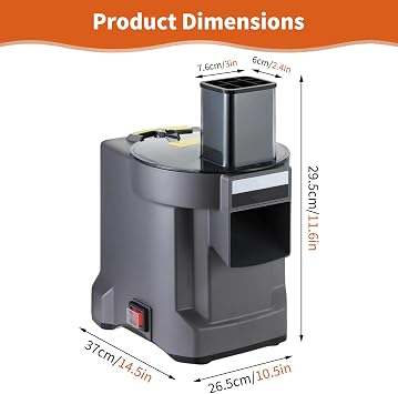 3 In 1 Electric Vegetable Slicer And Chopper Potato Cutter Veggie Carrot Shredder For Dicing Onion Automatic Electric Grater Dicer Machine (3 in 1)