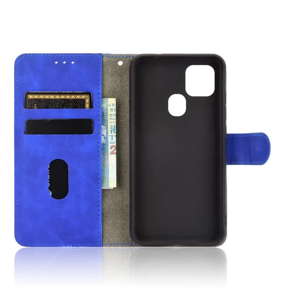 Custodia Portafoglio Con Supporto Per OUKITEL C22 (2021) - Pelle Sintetica, Slot Carte, Chiusura Magnetica, Design Gatto, Penna Inclusa